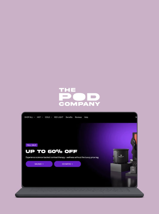 Luscious Leopard case study on how Pod Company improved its wellness ecommerce Shopify store through custom development, UX improvements, and conversion optimisation