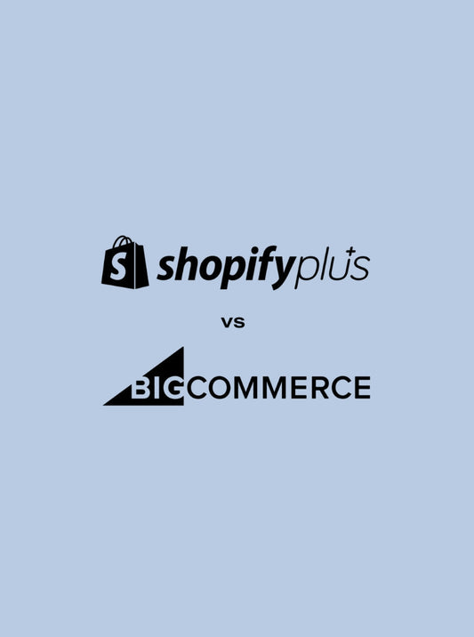 Luscious Leopard comparing Shopify Plus vs BigCommerce Enterprise to help growing brands choose the right enterprise ecommerce platform