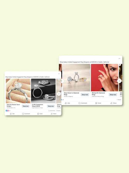 Luscious Leopard jewelry ads agency creating creative campaign ideas that turn attention into sales for ecommerce jewelry brands