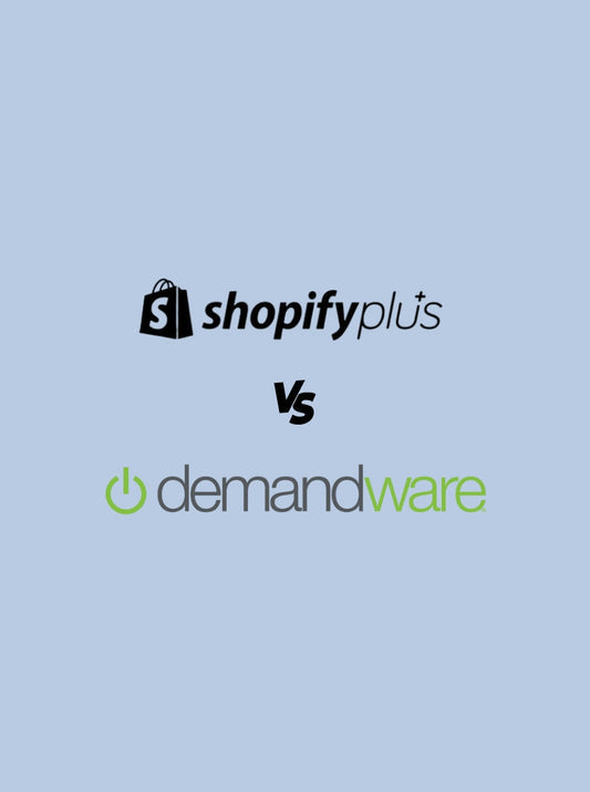 Luscious Leopard Shopify Plus agency helping enterprise brands compare Shopify Plus vs Demandware for scalable ecommerce growth