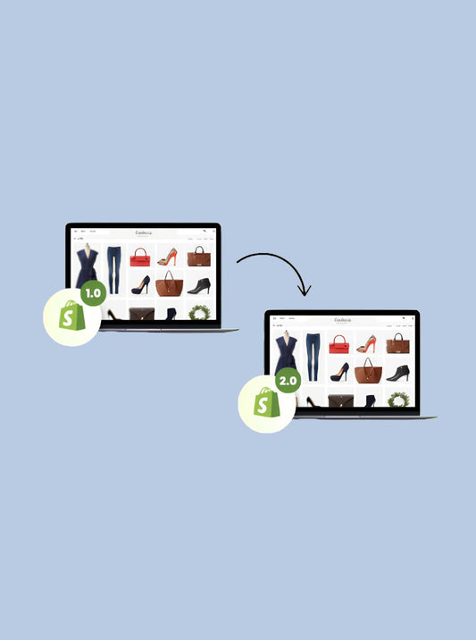 Luscious Leopard guide to Shopify Online Store 2.0 and why upgrading matters for your ecommerce store