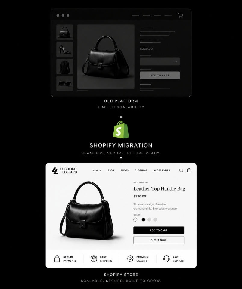 Shopify agency USA supporting store migration