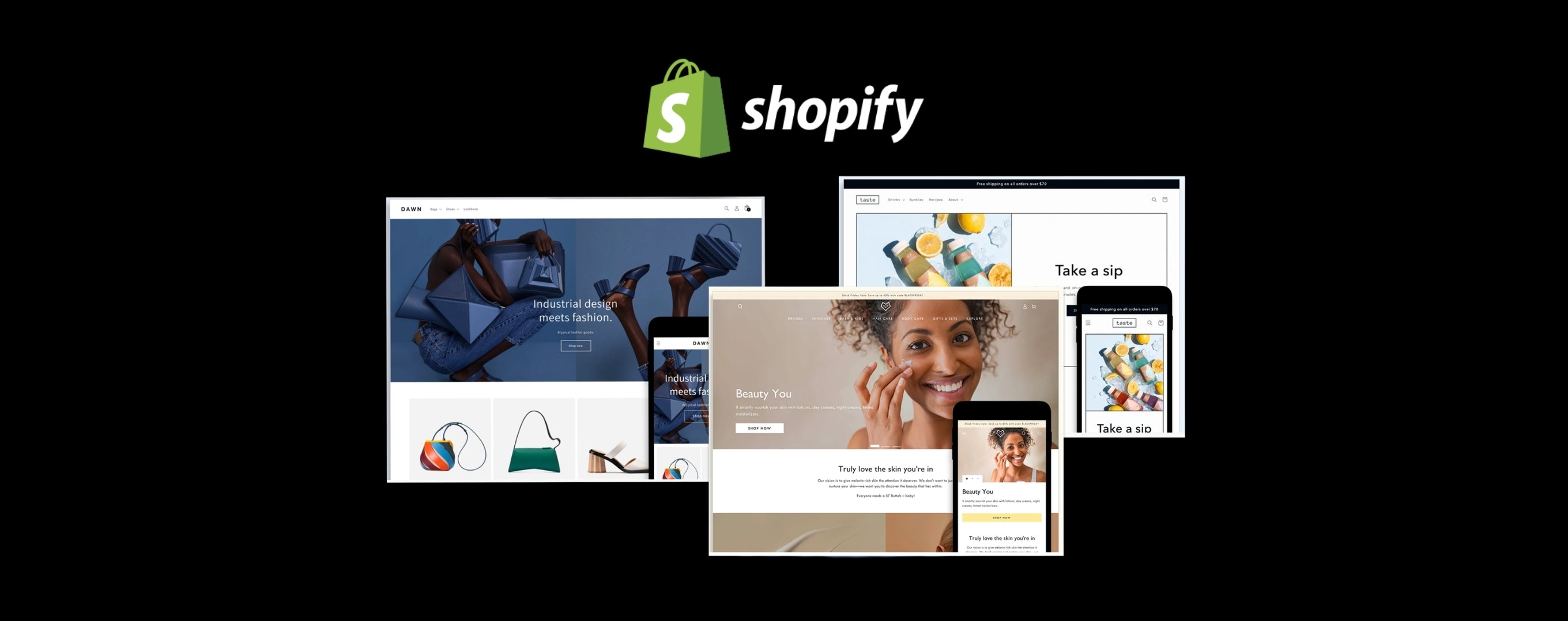 Luxury fashion brand Shopify store
