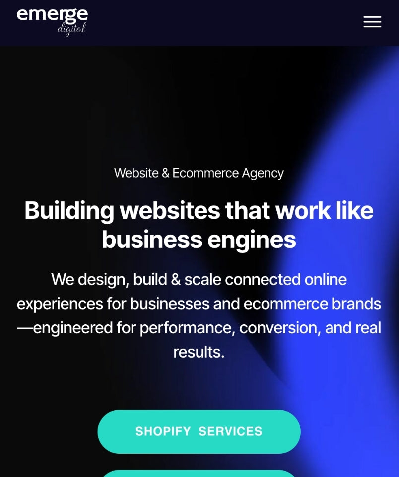 Shopify ecommerce expert agency