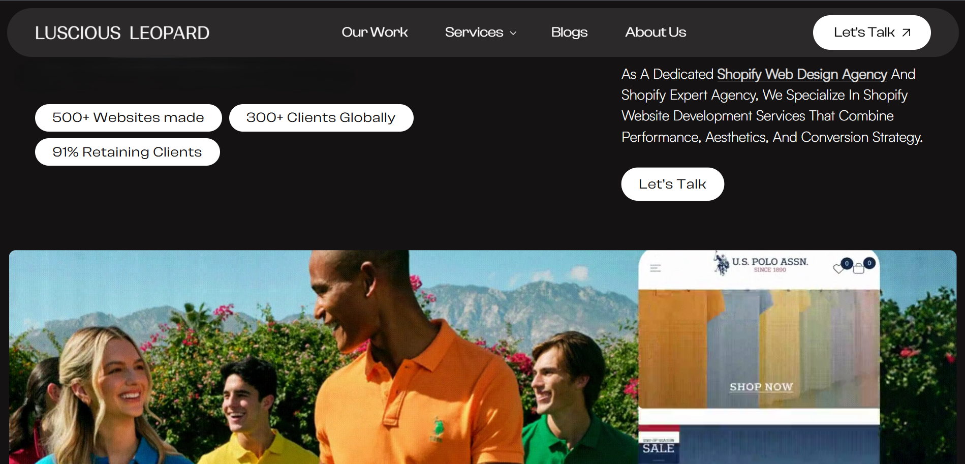 Best shopify development agency in India - Luscious Leopard